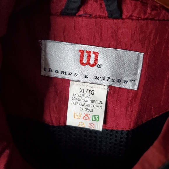 Wilson Colorblock Windbreaker Men Size XL - Picture 3 of 5